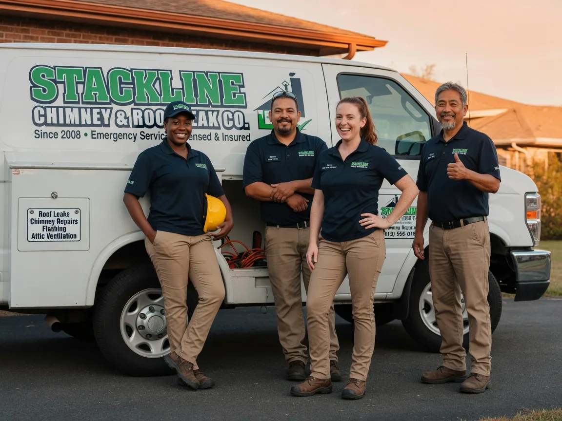 Chimney flashing repair company in Antelope, CA